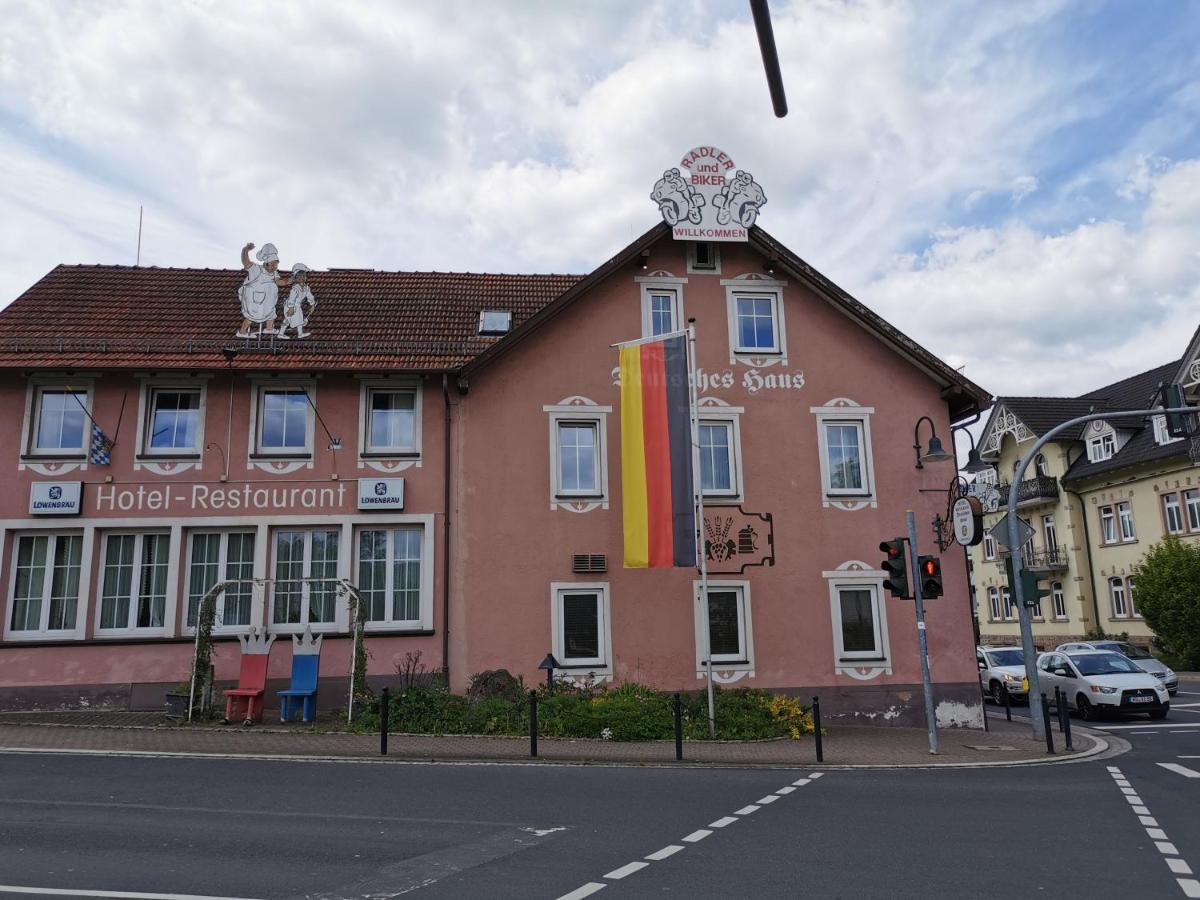 Hotel Deutsches Haus Bad Brueckenau Ngoại thất bức ảnh